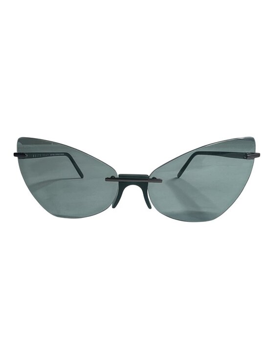 Andy Wolf White Heat Rimless Sunglasses in Sea Blue main image 6